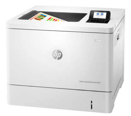 Imprimanta laser color A4, HP color LaserJet Enterprise M554dn, 33 ppm, duplex, 1200 x 1200 dpi, RAM 1GB, USB, retea, toner