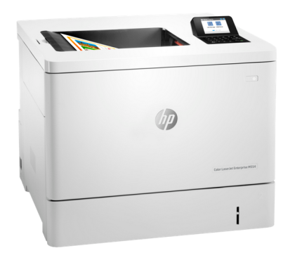 Imprimanta laser color A4, HP color LaserJet Enterprise M554dn, 33 ppm, duplex, 1200 x 1200 dpi, RAM 1GB, USB, retea, toner