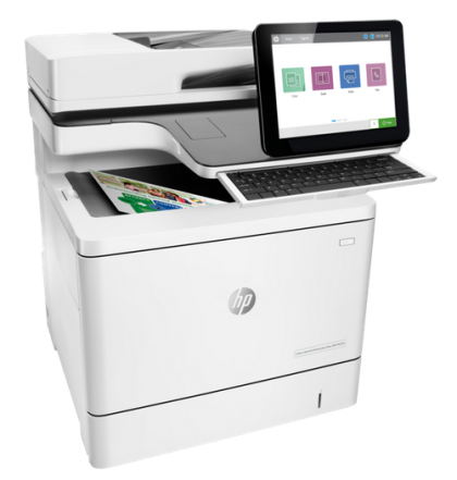 Imprimanta laser multifunctionala color A4, HP Color LaserJet Enterprise Flow MFP M578c, 38 ppm, duplex, ADF, USB, Retea, toner