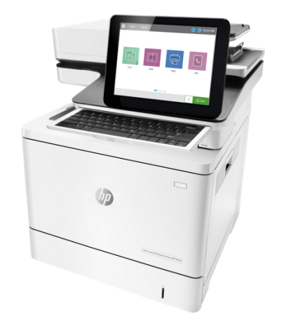 Imprimanta laser multifunctionala color A4, HP Color LaserJet Enterprise Flow MFP M578c, 38 ppm, duplex, ADF, USB, Retea, toner