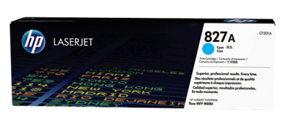 Toner original HP 827A, culoare cyan, pentru HP LaserJet Enterprise Flow M880, HP LaserJet Flow M880, capacitate 32.000 pagini