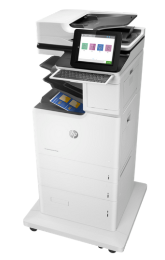 Imprimanta laser multifunctionala color A4, HP Color LaserJet Enterprise Flow MFP M682z, 56 ppm, duplex, ADF, USB, retea, Wi- Fi, Bluetooh, toner 