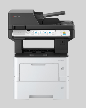 Imprimanta multifunctionala laser monocrom A4, Kyocera ECOSYS MA6000ifx,60 ppm, duplex, ADF, printare, copiere, scanare, fax, 1200 x 1200 dpi, RAM 1.5GB, USB, Retea, starter toner 