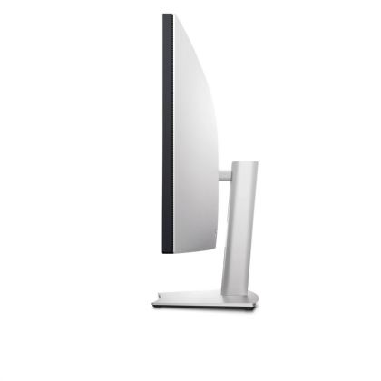 Monitor LED Dell curbat U4924DW, 49" DQHD (5120x1440), IPS, 350nits, 5ms, 60Hz, Curved, culoare Black-Silver