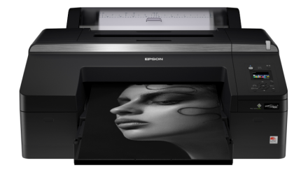 Plotter Epson SureColor SC-P5000 STD 17 inch,A2, 2.880 x 1.440 DPI, RAM 256MB, retea, fara spectroproofer, cartuşe de cerneală individuale