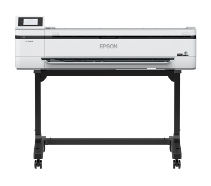 Plotter multifunctional Epson Surecolor T5100M 36 inch, A0, 2400x1200 dpi, USB, retea, Wi-Fi, cartuse de cerneala individuale.