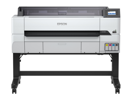 Plotter Epson SureColor SC-T5405 36 inch, A0, 2400x1200 dpi, RAM 1GB, USB, retea, Wi-Fi, stand inclus, cartuse de cerneala individuale.