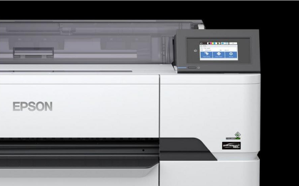 Plotter Epson SureColor SC-T5405 36 inch, A0, 2400x1200 dpi, RAM 1GB, USB, retea, Wi-Fi, stand inclus, cartuse de cerneala individuale.