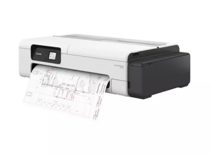 Plotter Canon imagePROGRAF TC-20 24 inch, A1, ADF, 2400 x 1200 dpi, RAM 1GB, USB, retea, Wi-Fi,  kit cerneala initiala inclusa