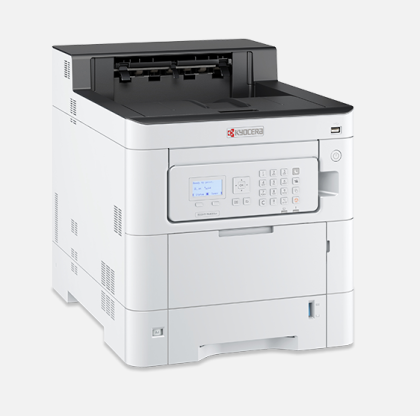 Imprimanta laser color A4, Kyocera ECOSYS PA4000cx,40 ppm, 1200x1200 dpi, duplex, USB, Retea, starter toner set