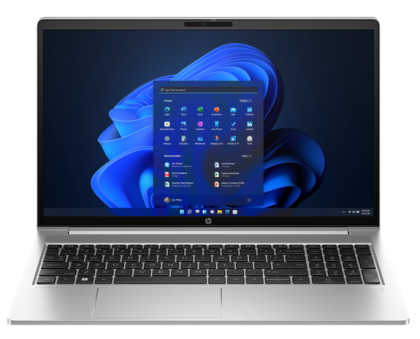 Pachet promo cu imprimanta multifunctionala laser monocrom A4, HP Pro 4102FDW si laptop HP ProBook 450 G10