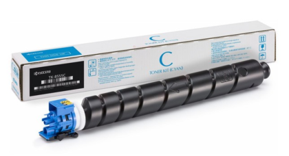 Toner original Kyocera TK-8555C, culoare cyan pentru Kyocera TASKalfa 5054ci/6054ci/7054ci, capacitate 24.000 pagini