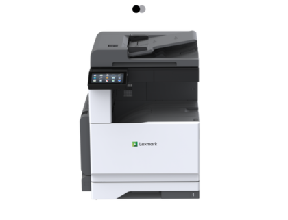 Imprimanta multifunctionala laser monocrom, A3, Lexmark CX931dse, 35 ppm, duplex, ADF, 1200x1200 dpi, RAM 4GB, USB, retea, panou tactil, starter toner