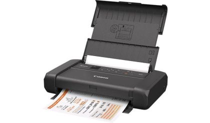 Imprimanta inkjet color portabila Canon PIXMA TR150 A4, 9ppm, 4800x1200 dpi, USB, Wi-Fi, fara acumulator, starter cerneala