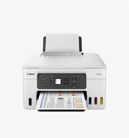 Imprimanta multifunctionala inkjet color Canon MAXIFY GX3040 A4, 18ppm, 600x1200 dpi, duplex, USB, Wi-Fi, starter cerneala