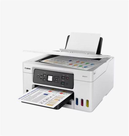 Imprimanta multifunctionala inkjet color Canon MAXIFY GX3040 A4, 18ppm, 600x1200 dpi, duplex, USB, Wi-Fi, starter cerneala