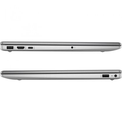 Laptop HP 250 G10, Procesor 13th Gen Intel Core i7 1355U up to 5GHz, 15.6" FHD (1920x1080) 250nits anti-glare, ram 16GB (1x16GB) 3200MHz DDR4, 512GB SSD M.2 PCIe NVMe, Intel UHD Graphics, culoare Silver, DOS