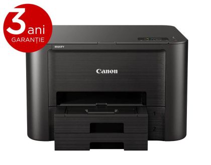 Imprimanta inkjet color Canon MAXIFY iB4150 A4, 24ppm, 600x1200 dpi, duplex, USB, Wi-Fi, retea, starter cerneala