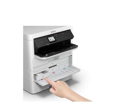 Imprimanta inkjet color Epson WorkForce Pro WF-C529RDTW A4, 24ppm, 4800x1200 dpi, duplex, USB, Wi-Fi, LAN, starter cerneala