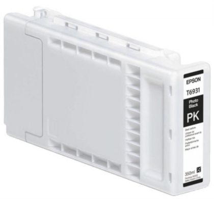 Cartus cerneala original Epson T6931 Singlepack UltraChrome XD Photo Black, culoare photo black, pentru Plotter Epson SureColor T3000 / T3200 / 5000/ 5200 /7000 / 7200 capacitate 350ml.