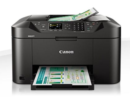 Imprimanta multifunctionala inkjet color Canon MAXIFY MB2150 A4, 19ppm, 600x1200 dpi, duplex, ADF, USB, Wi-Fi, fax, starter cerneala