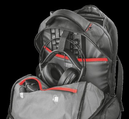 Trust GXT1250 Hunter Backpack Black 17.3