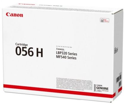Toner original Canon 056H, culoare black pentru CANON LBP325x, MF542X, MF543X, MF553dw, MF552dw, capacitate 21.000 pagini