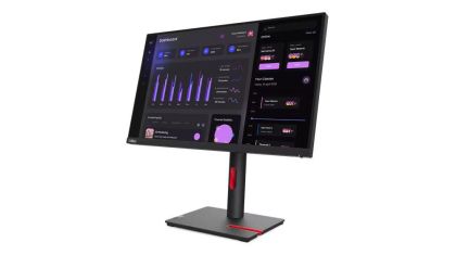 Monitor LED Lenovo ThinkVision T24i-30, 23.8" FHD (1920x1080), IPS, 250nits, 4ms, 60Hz, culoare Black