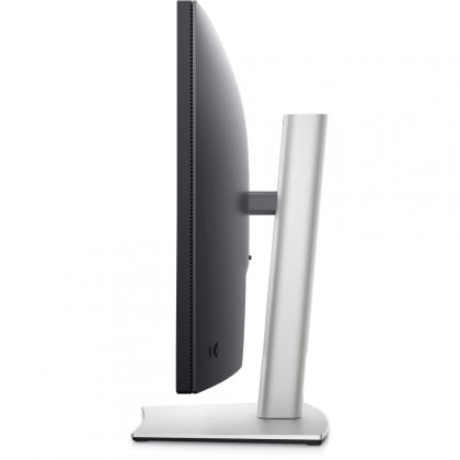 Monitor LED Dell curbat P3424WE, 34" WQHD (3440x1440), IPS, 300nits, 5ms, 60Hz, culoare black-silver