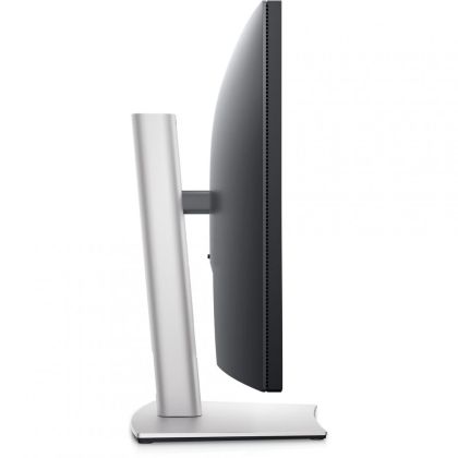 Monitor LED Dell curbat P3424WE, 34" WQHD (3440x1440), IPS, 300nits, 5ms, 60Hz, culoare black-silver