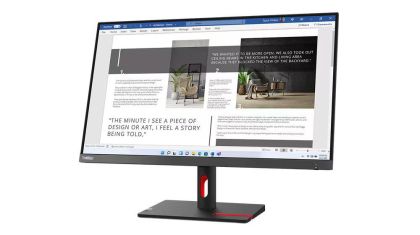 Monitor LED Lenovo ThinkVision S27i-30, 27" FHD (1920x1080), IPS, 300nits, 4ms, 100Hz, culoare Storm Grey