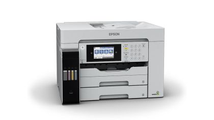 Imprimanta multifunctionala inkjet color Epson EcoTank Pro L15180 A3, 25ppm, 4800x1200 dpi, duplex, ADF, USB, LAN, Wi-Fi, starter cerneala