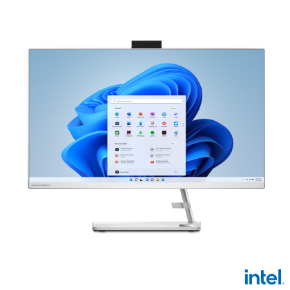 PC all-in-one Lenovo IdeaCentre AIO 3 27IAP7, Procesor 13th Intel Core i7-13620H up to 4.9GHz, 27" FHD (1920x1080) IPS anti-glare 250 nits, RAM 16GB (2x 8GB) 3200 DDR4, 1TB SSD M.2 PCIe NVMe, Intel UHD Graphics, culoare White, FreeDOS