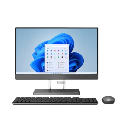 PC all-in-one Lenovo  Lenovo IdeaCentre AIO 5 24IAH7, Procesor 13th Intel Core i5-13500H up to 4.7GHz, 23.8" FHD (1920x1080) IPS anti-glare 250 nits, RAM 16GB (2x 8GB) 5200 DDR5, 1TB SSD M.2 PCIe NVMe, Intel® Iris® Xe Graphics, culoare Storm Grey, FreeDOS