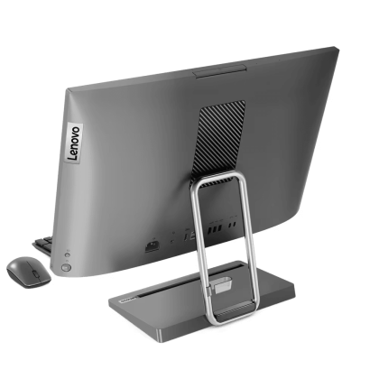 PC all-in-one Lenovo  Lenovo IdeaCentre AIO 5 24IAH7, Procesor 13th Intel Core i5-13500H up to 4.7GHz, 23.8" FHD (1920x1080) IPS anti-glare 250 nits, RAM 16GB (2x 8GB) 5200 DDR5, 1TB SSD M.2 PCIe NVMe, Intel® Iris® Xe Graphics, culoare Storm Grey, FreeDOS