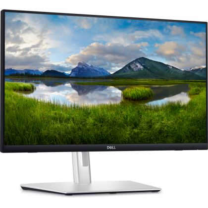 Monitor LED Touch Dell P2424HT, 24" Full HD (1920x1080), IPS, 300nits, 5ms, 60Hz, culoare black-silver