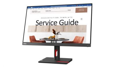 Monitor LED Lenovo ThinkVision S24i-30, 23.8" FHD (1920x1080), IPS, 250nits, 4ms, 100Hz, culoare Raven Black