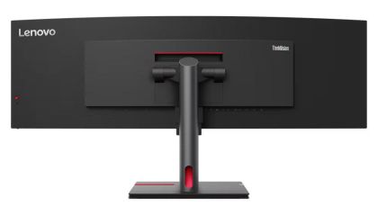 Monitor LED curbat Lenovo ThinkVision P49w-30, 49" DQHD (5120x1440), IPS, 350nits, 4ms, 60Hz, culoare Black