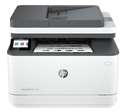 Imprimanta multifunctionala laser monocrom A4, HP Laserjet Pro MFP 3102fdn, 33ppm, 1200 x 1200dpi, duplex, RAM 512MB, USB, retea, display touch, starter toner 