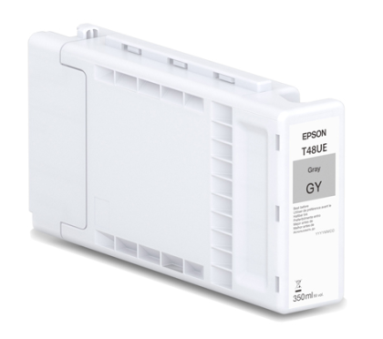 Cartus cerneala original Epson Singlepack UltraChrome Pro 6 Gray T48UE pentru Plotter Epson SureColor SC-P8500D / SC-P6500DE / SC-P6500D / SC-P6500E / SC-P8500DM, capacitate 350ml