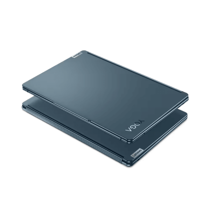 Laptop Lenovo Yoga Book 9 13IMU9, Procesor Intel Core Ultra 7 155U up to 4.8GHz, 2x 13.3" 2.8K (2880x1800) OLED 400nits gloss touch, ram 32GB soldered 7467Mhz LPDDR5x, 1TB SSD M.2 PCIe NVMe, Intel Graphics, culoare albastru, Windows11 Home