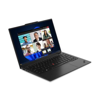 Laptop Lenovo ThinkPad X1 Carbon Gen 12, Procesor Intel Core Ultra 7 155U up to 4.8GHz, 14" WUXGA (1920x1200 )IPS 500nits anti-glare, ram 32GB soldered  6400Mhz LPDDR5, 1TB SSD M.2 PCIe NVMe, Intel Graphics, culoare Black, Windows11 Pro 