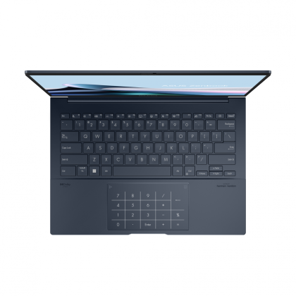 Laptop ASUS ZenBook 14, Procesor Intel Core Ultra 7 155H up to 4.8GHz, 14" 3K (2880x1800) OLED 400nits, ram 16GB onboard LPDDR5x, 1TB SSD M.2 PCIe NVMe, Intel® Arc™ Graphics, culoare blue, Windows11 Pro