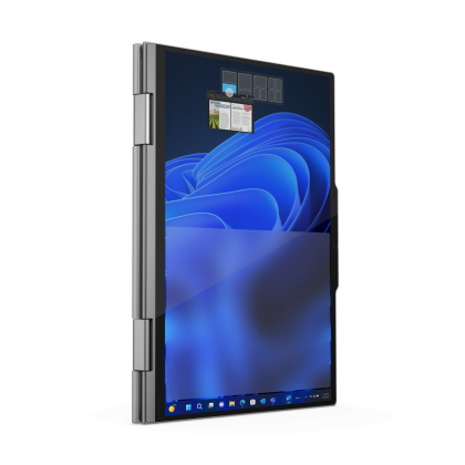 Laptop Lenovo ThinkPad X1 2-in-1 Gen 9, Procesor Intel Core Ultra 7 165U up to 4.9GHz, 14" WUXGA (1920x1200) IPS 400nits anti-glare/anti-smudge, touch, ram 64GB soldered 6400MHz LPDDR5x, 1TB SSD M.2 PCIe NVMe, Intel® Graphics, culoare grey, Windows11 Pro