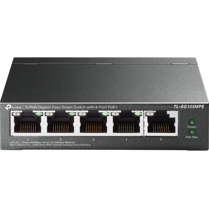 TPL SW 5P-GB EASY-SMART 4 POE+