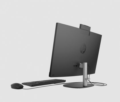 PC all-in-one HP ProOne 240 G10, Procesor 13th Generation Intel Core i5 1335U up to 4.6GHz, 23.8" FHD(1920x1080)UWVA anti-glare 250 nits,  ram 16GB(1x16GB)3200MHz DDR4, 512GB SSD M.2 PCIe NVMe, Intel Iris Xe Graphics, culoare Black, Windows11 Pro Educatio