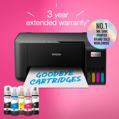 Imprimanta multifunctionala inkjet color Epson EcoTank L3250 A4, 33ppm, 5760x1440 dpi, USB, Wi-Fi, starter cerneala