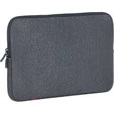 Husa laptop Rivacase Sleeve, Antisoc, 15.4", Dark Grey