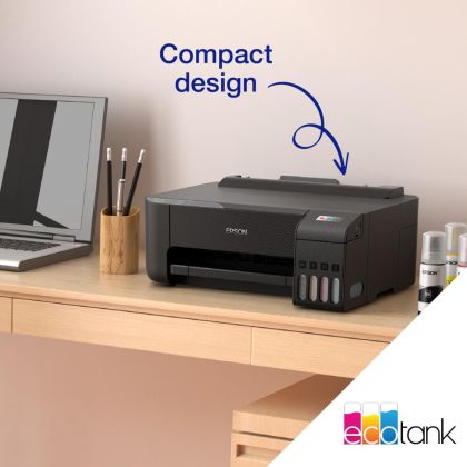 Imprimanta inkjet color CISS Epson EcoTank L1230 A4, 33ppm, 5760x1440 dpi, USB, starter cerneala