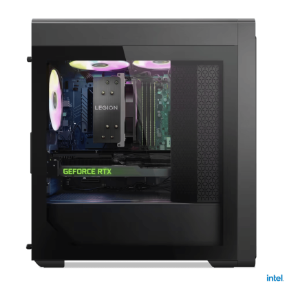Desktop PC Gaming Lenovo Legion T5 26IRB8, Procesor Gen 14ᵗʰ Intel Core i5-14400F up to 4.7GHz, RAM 16GB DDR5 5600MHz (2x8GB), 1TB SSD M.2 PCIe 4.0 NVMe, NVIDIA GeForce RTX 4060 8GB, No OS